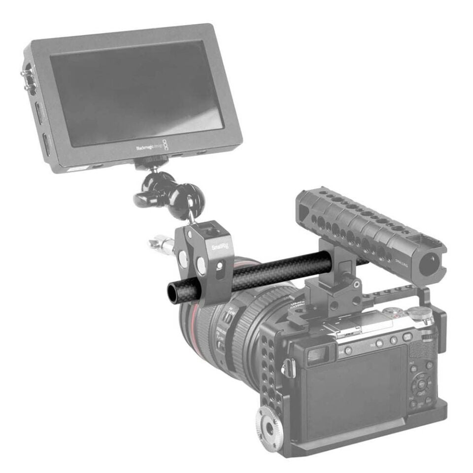 SmallRig 1872 15 mm 15cm Karbon Fiber Çubuk