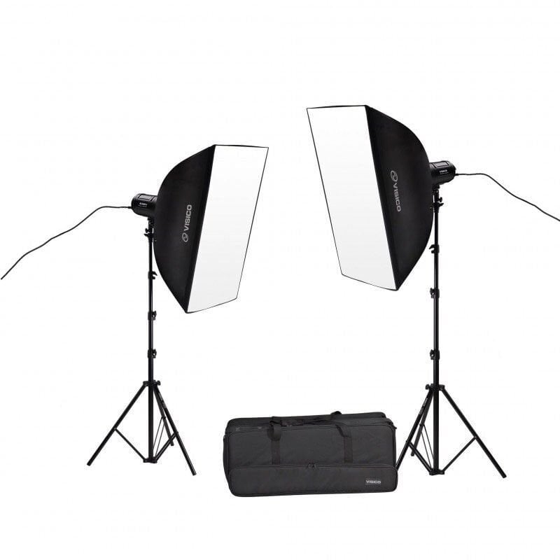 Visico LED-80A II 2’li Bi-Color Led Işık Seti (80W)