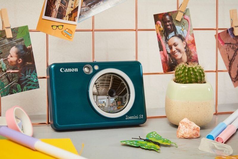 Canon Zoemini S2 Şipşak Fotoğraf Makinesi (Pearl White)