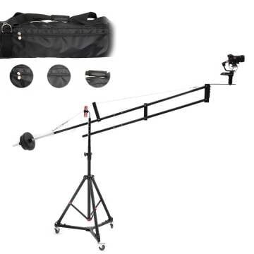 Pikolo Profesyonel Jimmy Jib (300cm) (10Kg Kapasiteli)