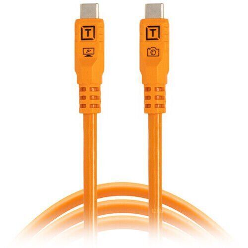 Tether Tools Tether Pro Optima 10G USB-C to USB-C 1.8m Bağlantı Kablosu ( CUC06G2-ORG )