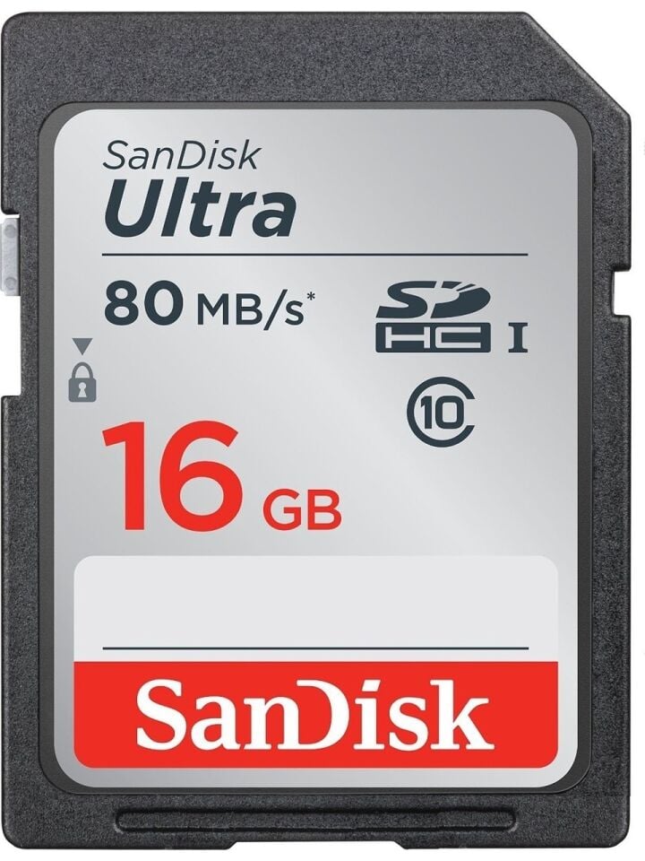 SanDisk SDSQUNS 16GB 80MB/s SD Kart