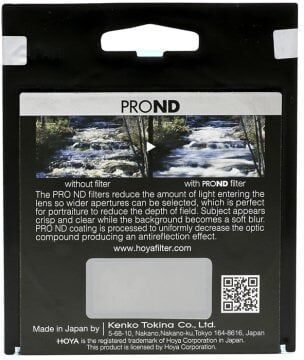 Hoya 55mm Pro ND16 Filtre (4 Stop)