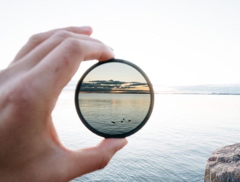 Green 52mm Circular Polarize Filtre