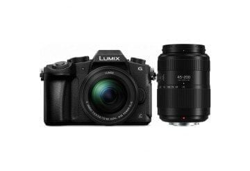 Panasonic Lumix G80 12-60mm + 45-200mm Çift Lensli Set