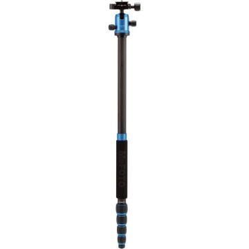 Benro MeFOTO C1350Q1B Carbon Fiber Travel Angel Tripod (Blue)