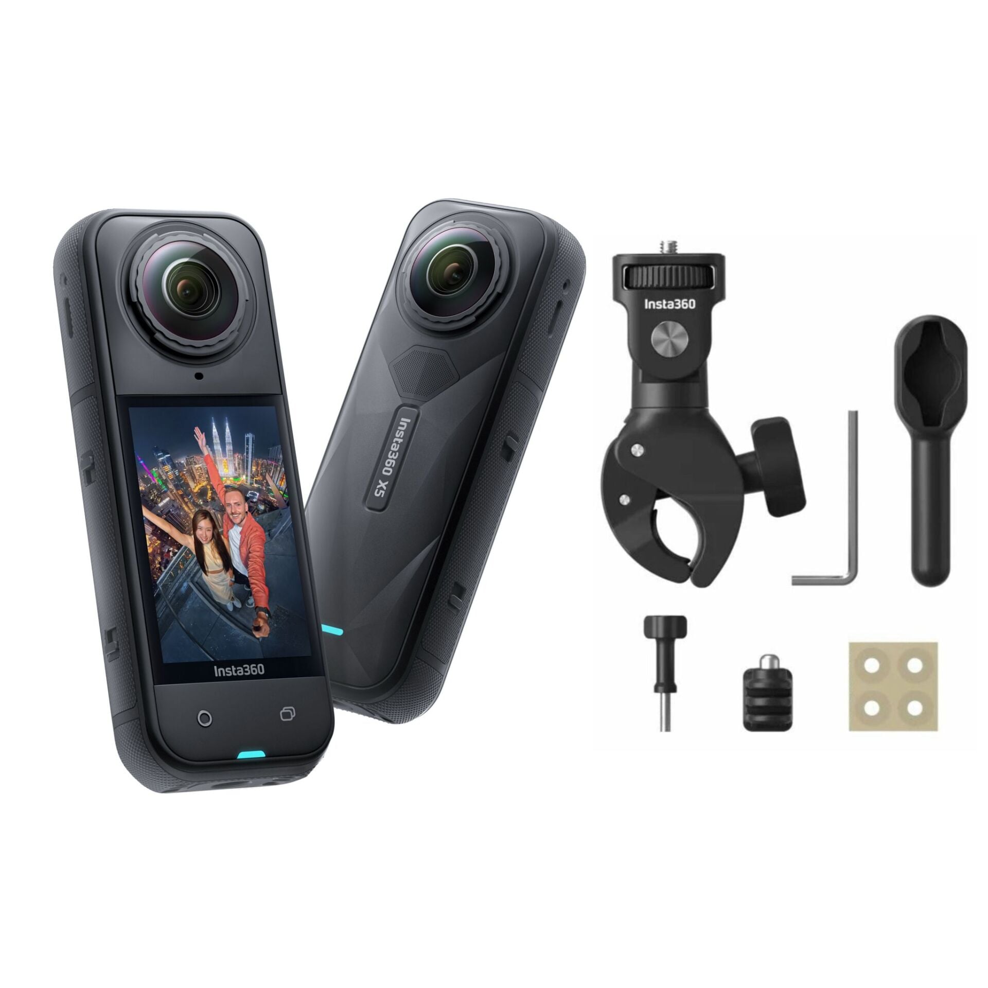 Insta360 X5 Aksiyon Kamerası - Motosiklet Kiti Heavy