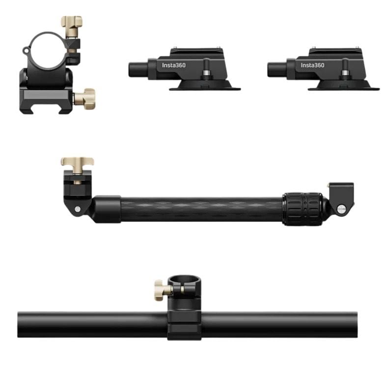 Insta360 X5 Aksiyon Kamerası - Racing Araç Kit 512 GB Micro SD