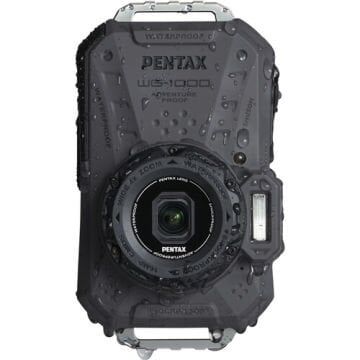 Pentax WG-1000 Dijital Fotoğraf Makinesi (Gray)