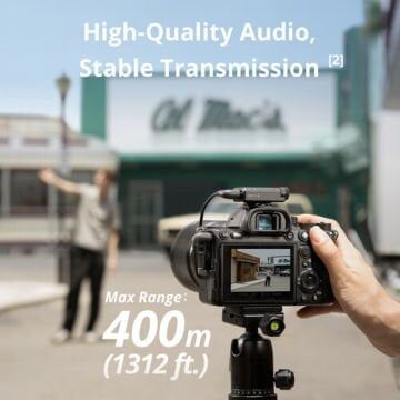 DJI Mic Mini Tek Kişilik Kompakt Kablosuz Mikrofon Sistemi (1 TX + 1 RX)