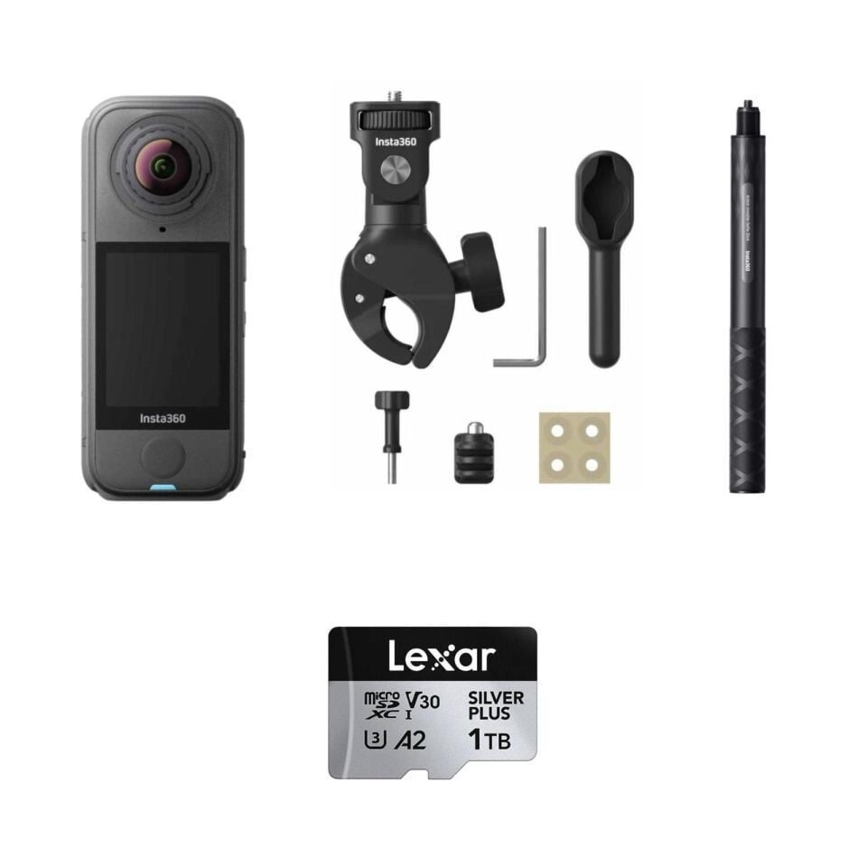 Insta360 X4 Air Aksiyon Kamerası - Motosiklet Kiti 1 TB (Foto Ekspres)