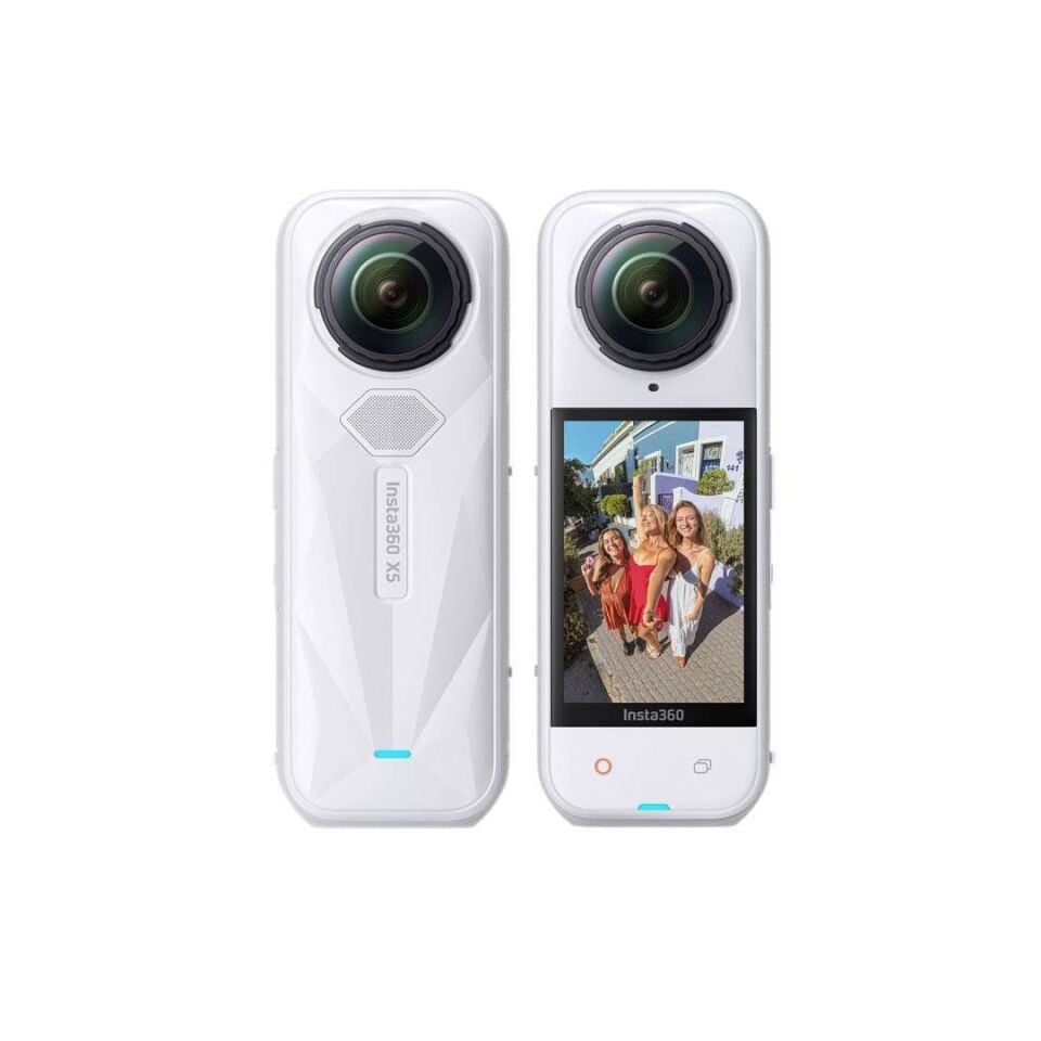 Insta360 X5 White Aksiyon Kamerası - Motosiklet Kiti 64 GB (Foto Ekspres)
