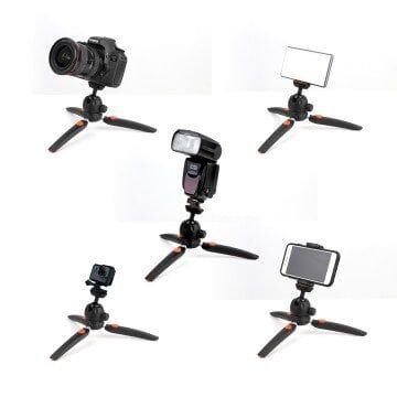 Phottix MT3 Mini Tripod 5'i 1 arada Kit Seti
