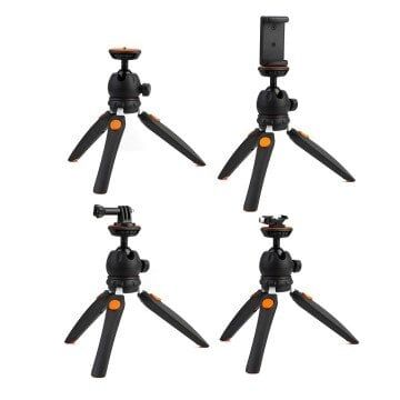 Phottix MT3 Mini Tripod 5'i 1 arada Kit Seti