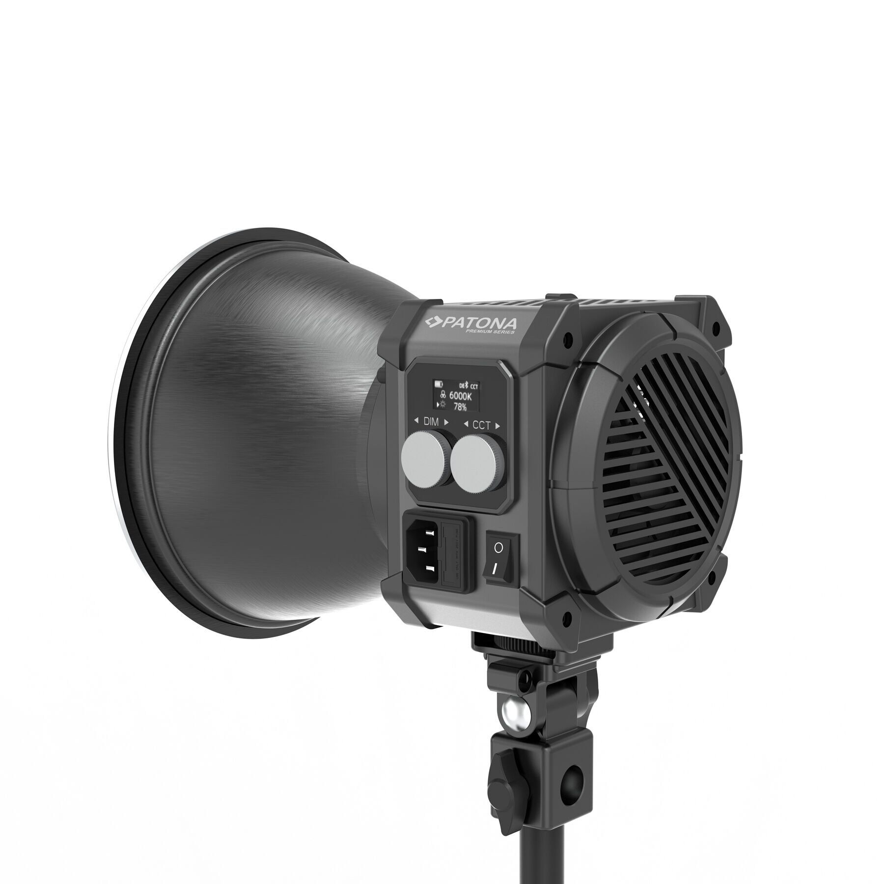 Patona 4172 Premium Sq200RGB Led-Video Işığı 200W Cob ( Sert Taşıma Çantasıyla Birlikte )