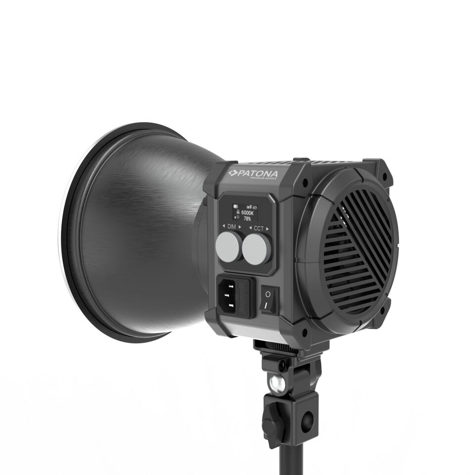 Patona 4172 Premium Sq200RGB Led-Video Işığı 200W Cob ( Sert Taşıma Çantasıyla Birlikte )
