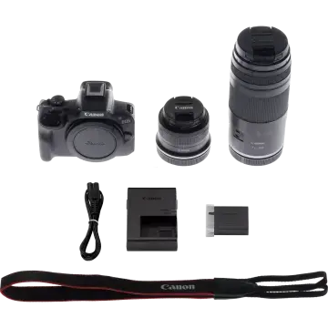 Canon EOS R50 RF-S 18-45mm + 75-300mm Lens Kit