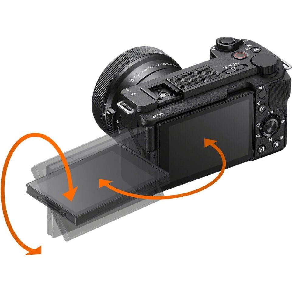 Sony ZV-E10 II + 16-50mm Lens Aynasız Fotoğraf Makinesi (Resmi Türkiye Garantili)