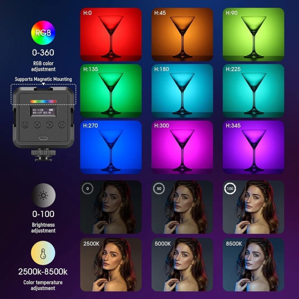 Neewer RGB61 Led Video Işığı