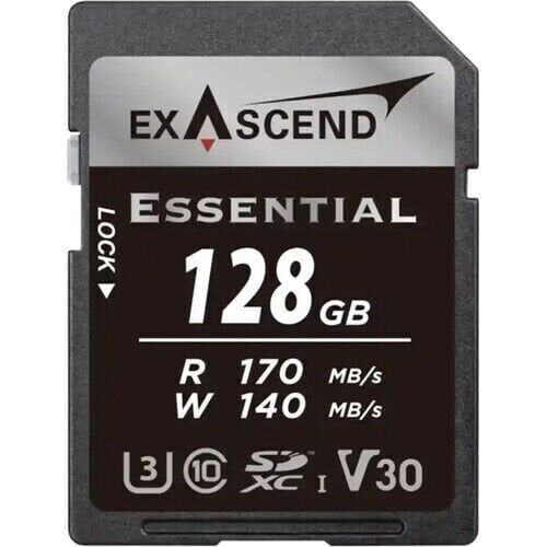 Exascend Essential Class 10 UHS-I U3 V30 128 GB Hafıza Kartı