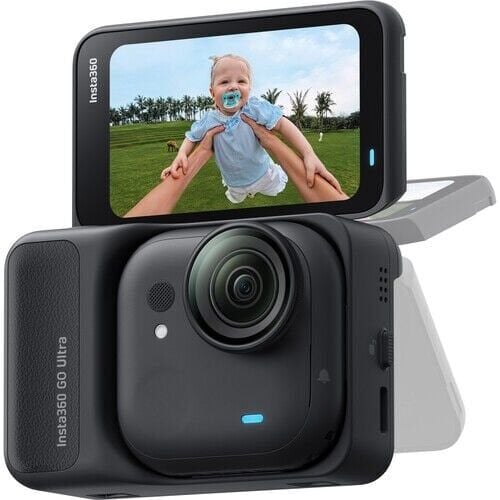 Insta360 Go Ultra Aksiyon Kamerası (Siyah)