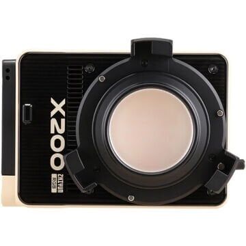 Zhiyun Molus X200 RGB Combo Paket 200W COB Taşınabilir LED Video Işığı- Bej