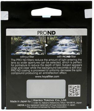 Hoya 82mm Pro ND16 Filtre (4 Stop)