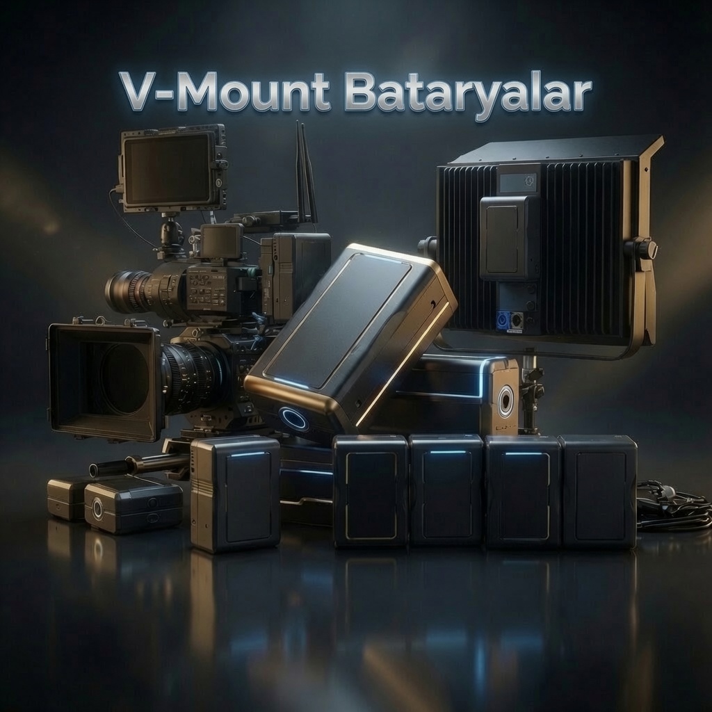 V-Mount Batarya Ve Güç